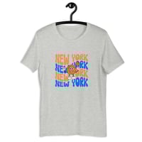 Image 1 of New York Knicks Bubble Print T-Shirt