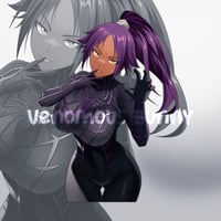 Black suit Yoruichi sticker