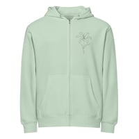 Image 2 of Bloom Premium full zip hoodie