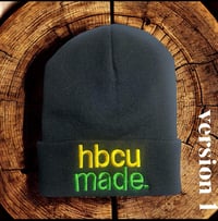 Image 2 of hbcu made beanie / Custom Colors
