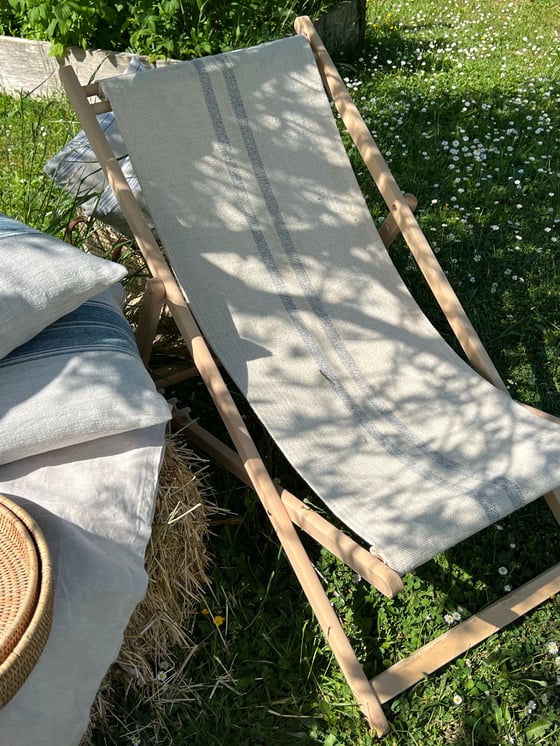 Image of Chilienne "Ré" Toile De Chanvre Ancien Amovible 