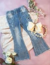 Kids Frayed Denim Bells 12 mos-12 years 