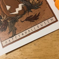 Image 4 of Halloween Tarot A5 Mini Print