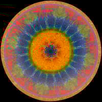Image 1 of Colorful Tiedye Mandala