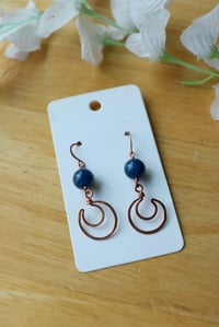 Image 3 of Copper Moon Earrings (2 pairs available)
