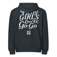 Image 5 of LOVEDCGOGO "PRETTY GIRLS LOVE" Premium full zip hoodie