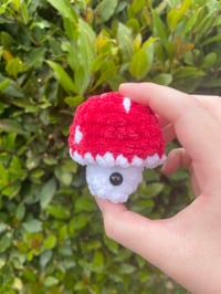 Image 2 of mushroom pop plushie