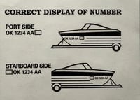 Image 8 of Boat/PWC Registration Sticker-Custom