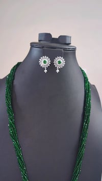 Image 4 of Divya_Long American Diamond Hydropotey Set 