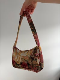 Image 5 of Floral jacquard autumn shoulder bag