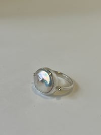Image 4 of Keshi Ring mit vergoldeten Details