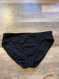 Image 1 of black swim bottoms 