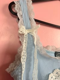 Image 3 of Heart And Lace Crop Top 1/1 Size XS