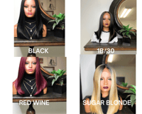 Image 5 of MEG | LONG DEEP T PART LACE FRONT WIG BOB