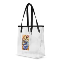 Image 1 of ArtxAdrienne "Cake In A Cup With A Cherry On Top" City Street Tote Bag