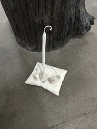 Image 3 of Postmortem hare cast soy wax candle 