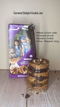 Caramel Delight Cookie Crumble. 