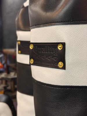 Image of Stripe Sissy Bar Bag