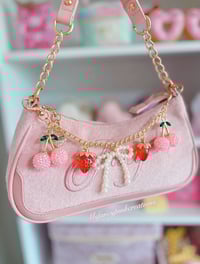 Image 2 of Berries & Bows Purse Chain 