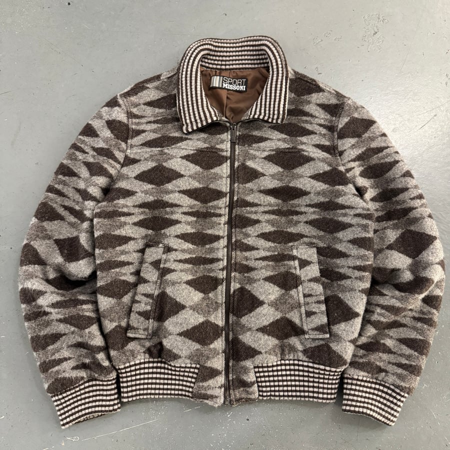Image of 1990s Missoni Sport wool jacket, size medium