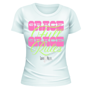 Image of Grace Full Grace Rules Message Tee