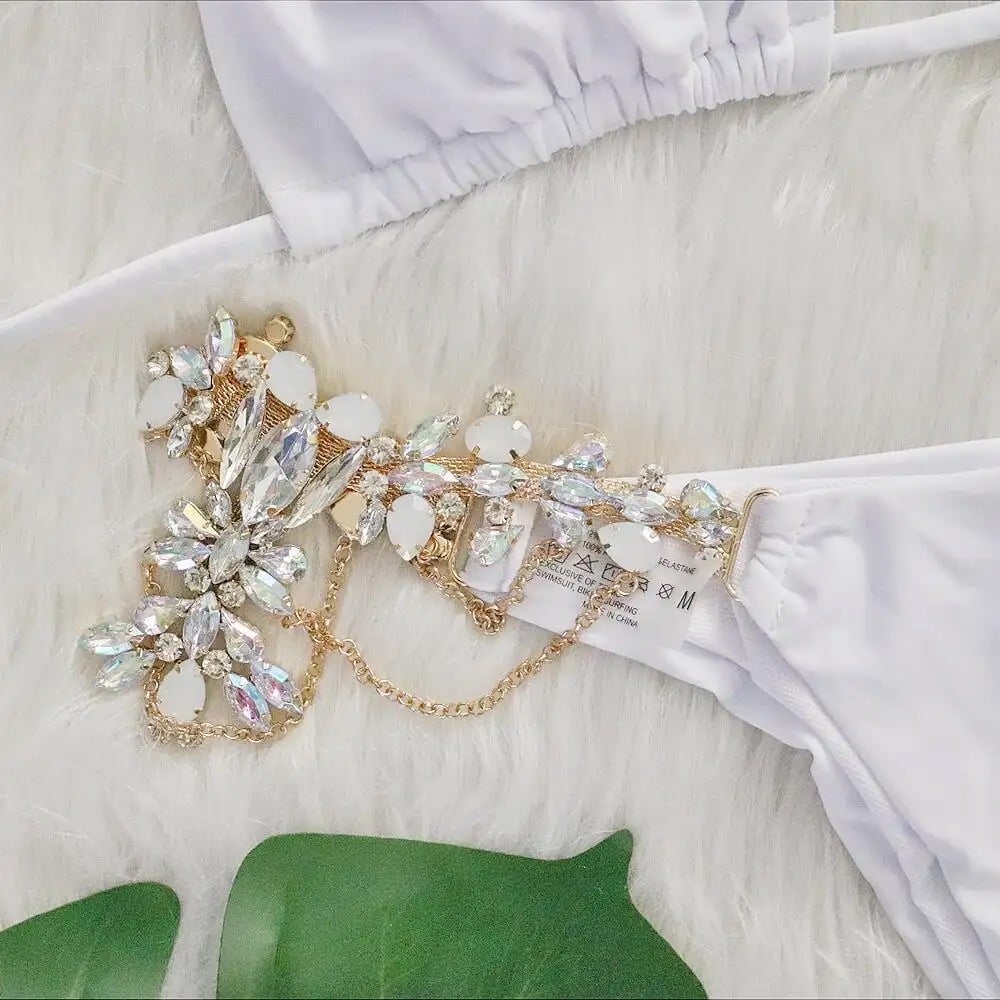 Image of ‘Bridal Diamante’ Swimsuit 