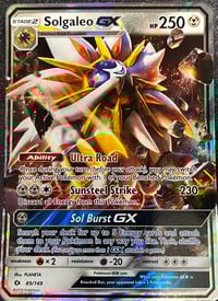 Image 1 of Solgaleo GX - SM Base Set - Lightly Played