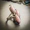 Image of Triple Pink Conch Ring #2