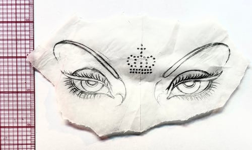 Image of EYES batch of 4 sketches