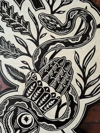 Image 2 of Gauntlet Woodcut