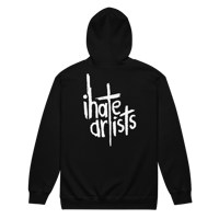 Image 1 of IHATEARTISTS HOODIE