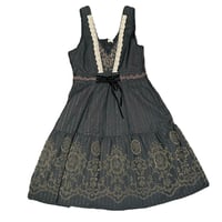 Image 1 of Axes Femme rose ornament JSK