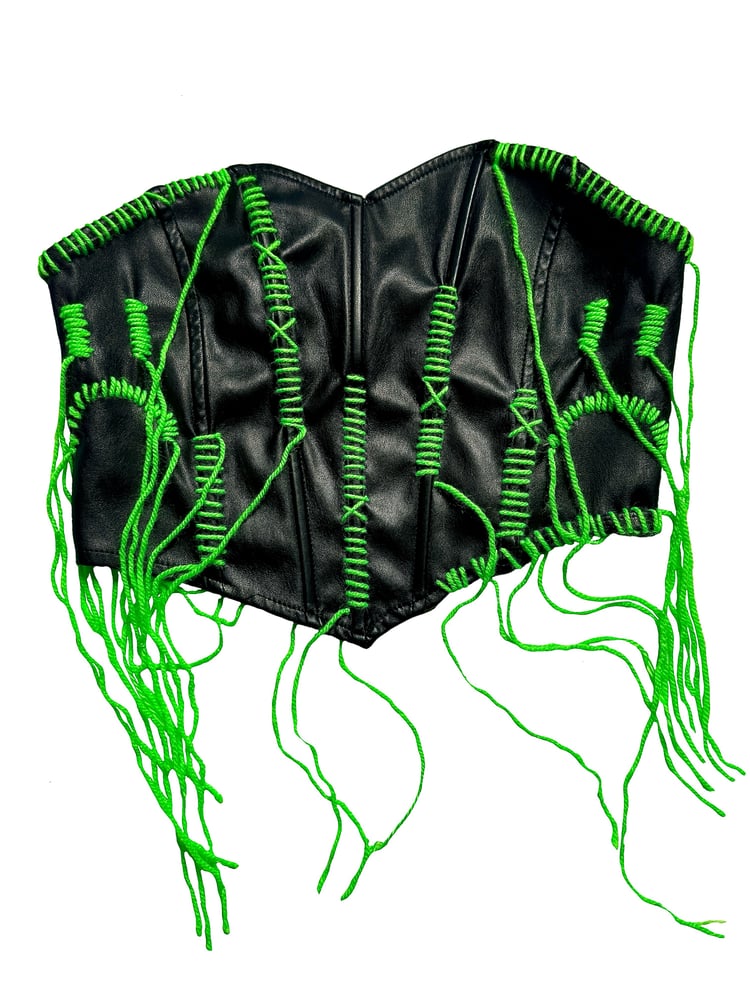 Image of THE END IS NEAR UNDERBUST CORSET 