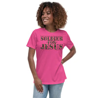 Image 14 of Soldier For Jesus Women's Relaxed T-Shirt