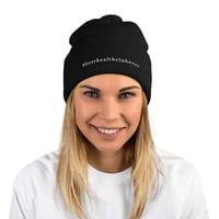 Image 2 of #besthealthclubever - Pom-Pom Beanie