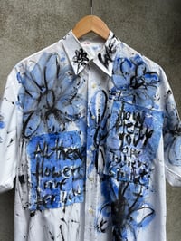 Image 3 of Outlined blue - L