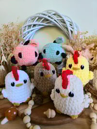 Image 1 of Crochet chicks & forest spirits