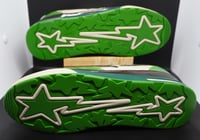 Image 3 of A Bathing Ape patent leather Roadsta green/brown