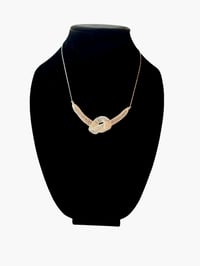 Image 2 of Knot Weave Necklace (Gold or Silver)