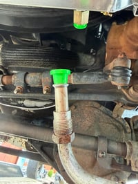 Image 4 of 2003-2007 6.0 Powerstroke 5R110 Trans Cooler line plug kit 