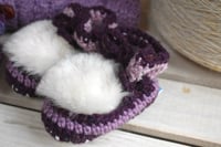 Image 10 of Wool Booties-6-12 months - Handmade in Ireland