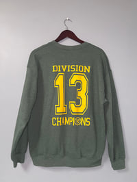 Image 2 of FITANDTUFF UNIVERSITY SWEATSHIRT (FOREST)
