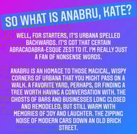 Image 2 of Anabru T-Shirt (Blue/Black with White Ink)