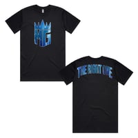 The Right One Motivating Generations Royal Crown Lighting Strike TShirts