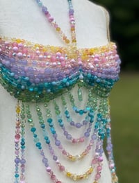 Image 4 of Rainbow Beaded Bralette