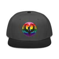 Image 7 of Pride Rebel Loon Snapback Hat