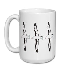 Image 2 of Black-browed Albatross Mug (Large - 15oz) Multi-bird Image