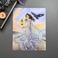 Image 1 of Ethereal Witch Signed Watercolor Print