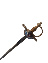 Image 7 of Toledo Sword Skewers Cocktail Sticks x 8 MCM Retro Chic Bar