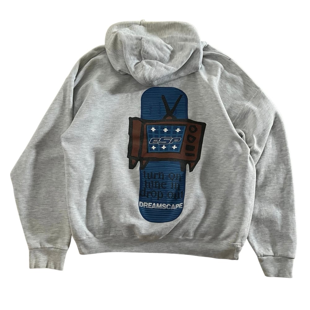 Image of 90's Dreamscape 'TV' hoodie Large